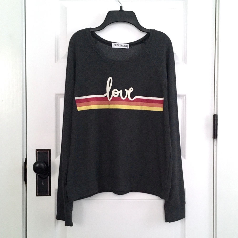 Christina Hall Brokedown Love Sweatshirt